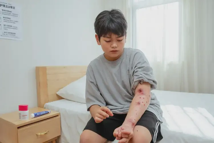 青少年四肢經(jīng)常起濕疹可以徹底自愈嗎(圖2)