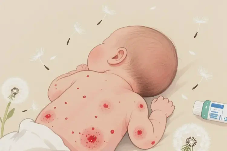 新生兒身上起濕疹能靠自己自愈嗎(圖4)