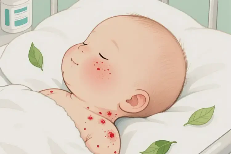 宝宝脖子偶尔长湿疹不管它会自己痊愈吗(图4)