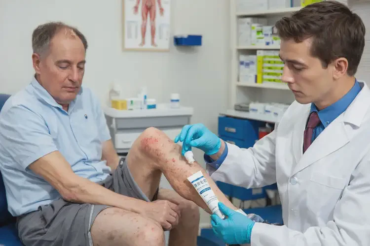 男性小腿出現(xiàn)濕疹能夠徹底治愈嗎(圖3)