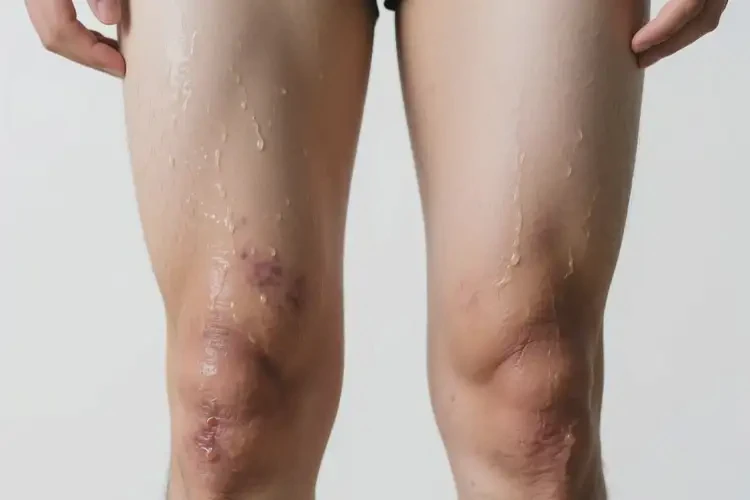 男生大腿上偶爾起濕疹可不可以徹底自愈(圖1)