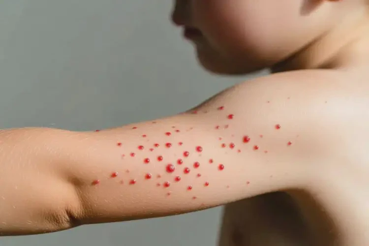 小孩手臂出现湿疹能够彻底治愈吗(图2)