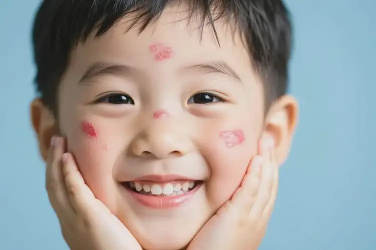 兒童臉上偶爾長濕疹不管它會自己痊愈嗎(圖2)