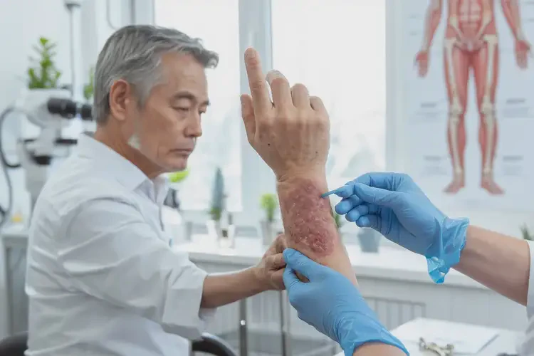 男人手上容易起濕疹不管它會自己自愈嗎(圖2)