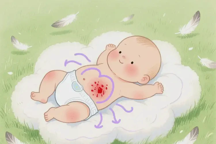小兒肚子經(jīng)常長濕疹能靠自己自愈嗎(圖2)