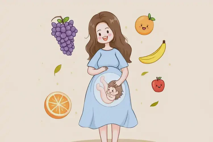 孕24周6天吃葡萄可以嗎(圖1)