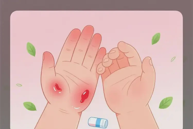 孩子四肢起濕疹能夠徹底治愈嗎(圖2)