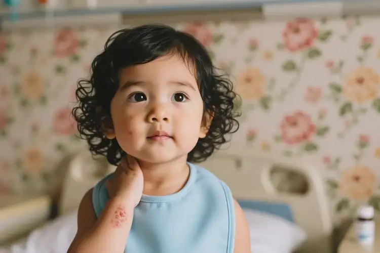 少兒脖子上經(jīng)常長(zhǎng)濕疹能夠徹底治愈嗎(圖3)