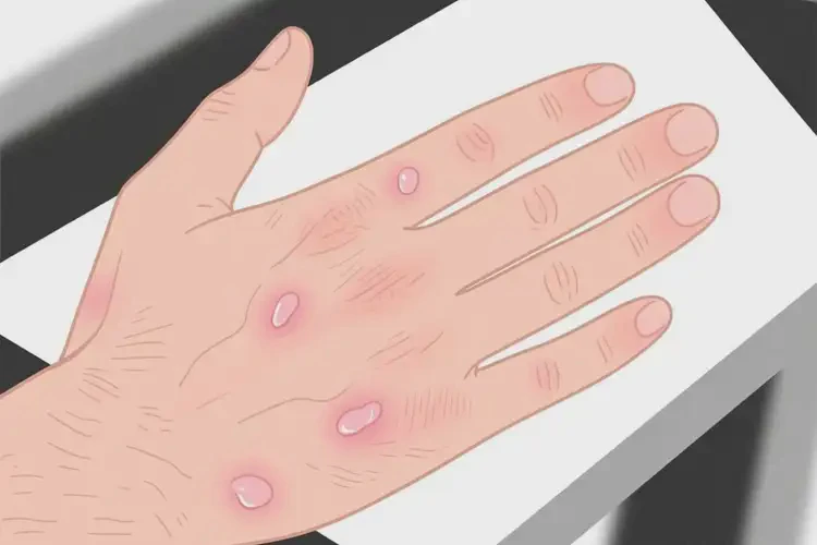 男人手上偶爾起濕疹不管它會自己自愈嗎(圖2)