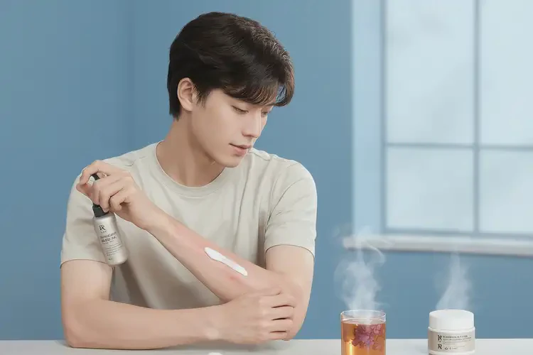 青年人手臂上偶爾起濕疹能徹底自愈嗎(圖2)