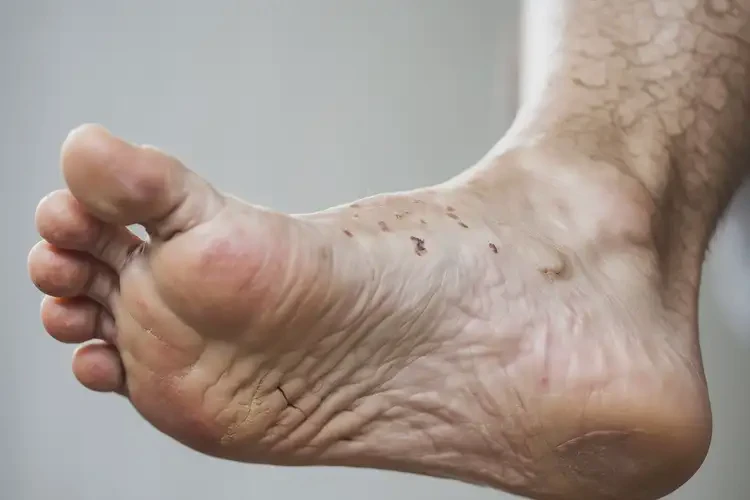 老年人腳上出現(xiàn)濕疹不管它會自己好嗎(圖4)