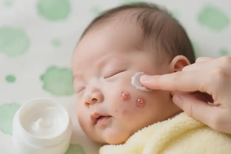 嬰幼兒全身偶爾起濕疹能靠自己自愈嗎(圖1)