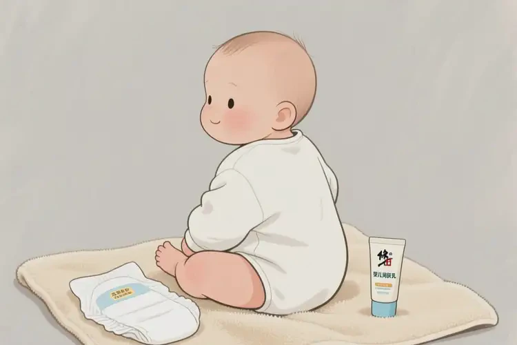 嬰兒屁股上有濕疹不管它會自己痊愈嗎(圖2)