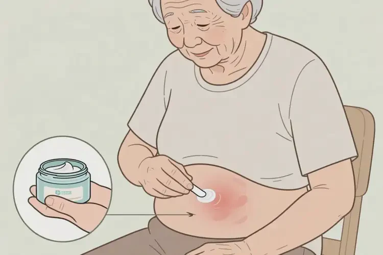 高齡老人肚子上出現(xiàn)濕疹能夠徹底治愈嗎(圖3)