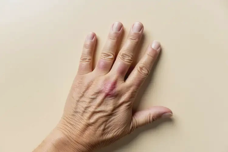 老人手上有濕疹不管它會(huì)自己好嗎(圖3)