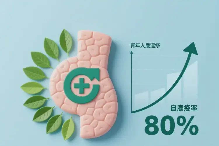 青年人屁股长湿疹能彻底自愈吗(图1)