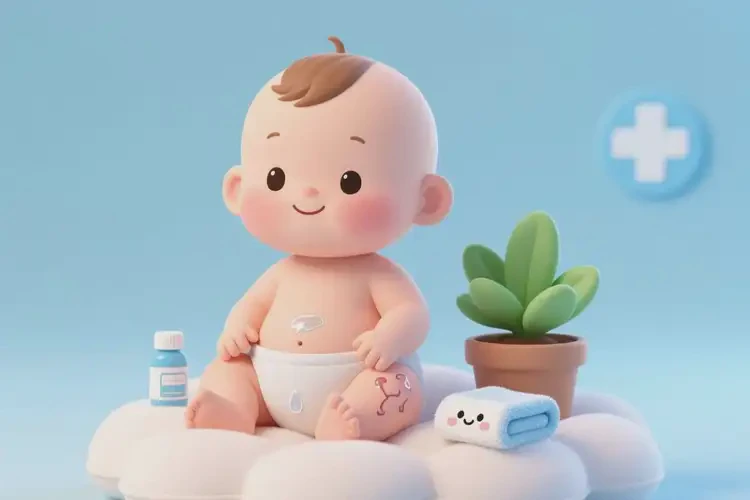 兒童屁股有濕疹可以徹底自愈嗎(圖4)