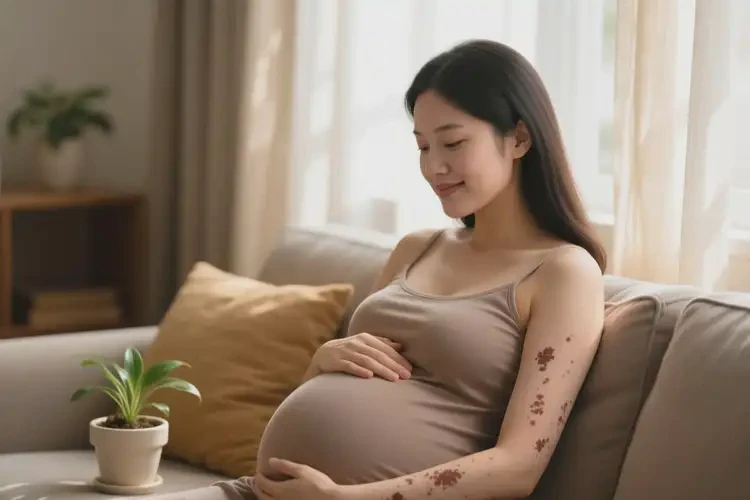 產(chǎn)婦全身出現(xiàn)濕疹可以徹底自愈嗎(圖1)