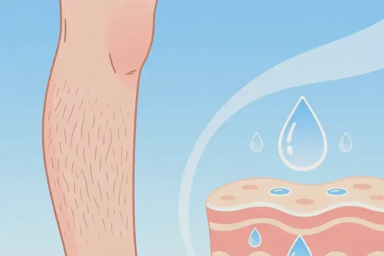 女人小腿上出現(xiàn)濕疹不管它會自己痊愈嗎(圖2)