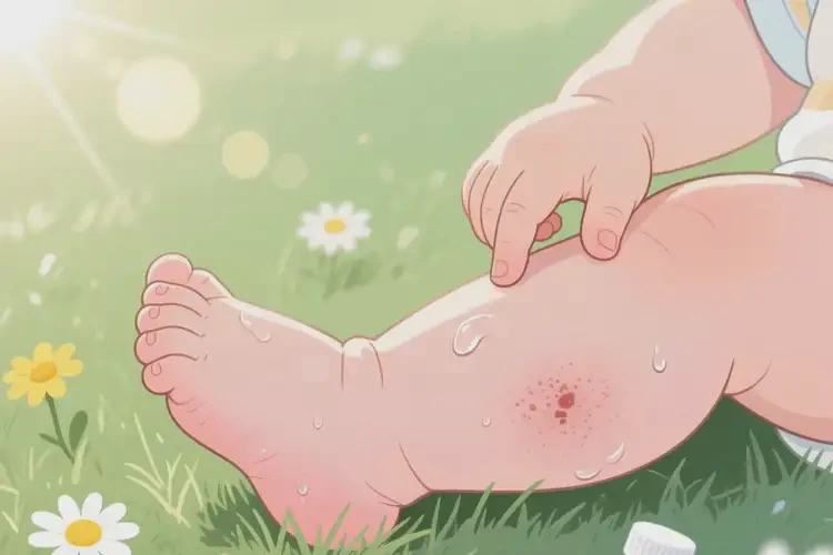 寶寶小腿上出濕疹能靠自己自愈嗎(圖3)