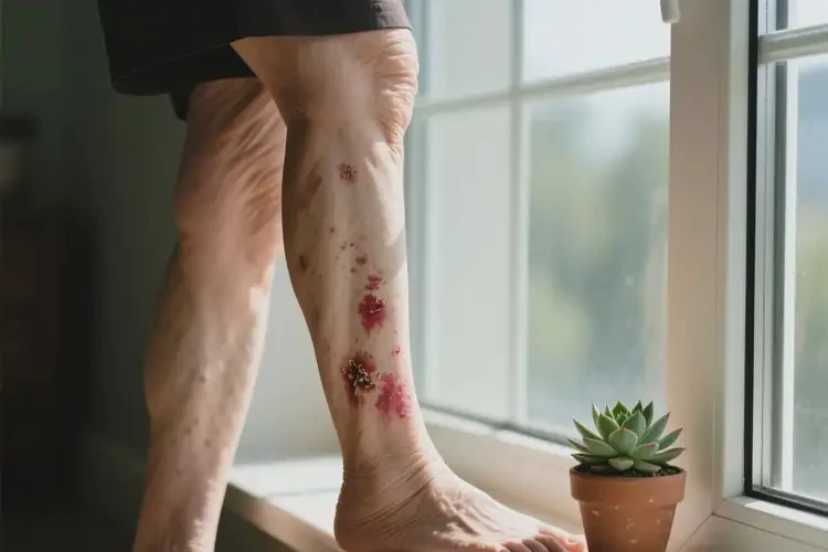 老年人小腿上經(jīng)常起濕疹可不可以徹底自愈