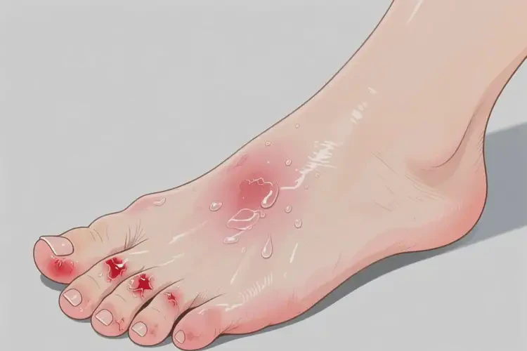 女性腳上經(jīng)常起濕疹能夠徹底治愈嗎