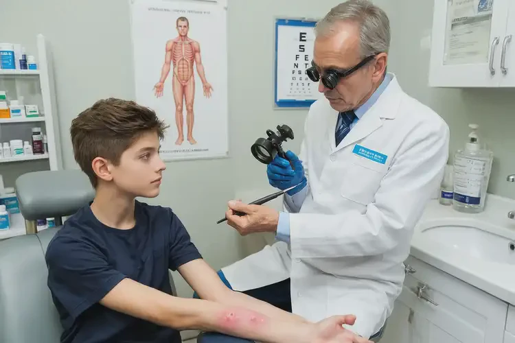 大學(xué)生身上偶爾長濕疹可不可以徹底自愈(圖3)