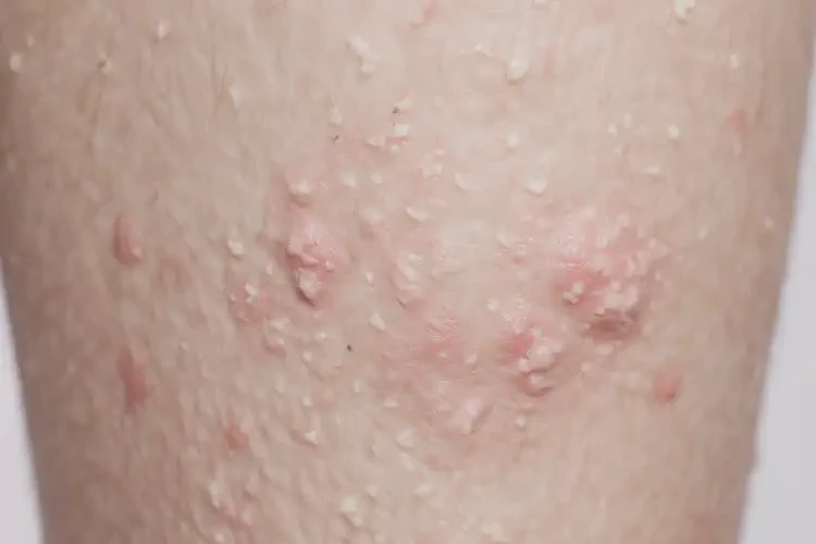 青少年小腿上出現(xiàn)濕疹不管它會(huì)自己自愈嗎(圖3)