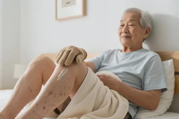 高齡老人小腿上經(jīng)常起濕疹可不可以徹底自愈