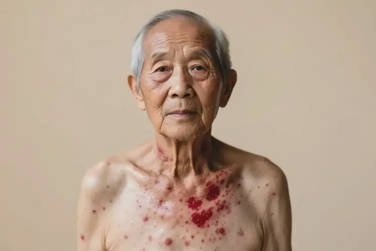 老年人全身經(jīng)常起濕疹不管它會自己自愈嗎(圖2)