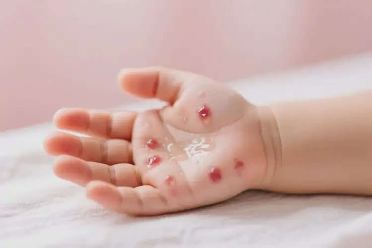 小兒手上出現(xiàn)濕疹可以徹底自愈嗎(圖2)