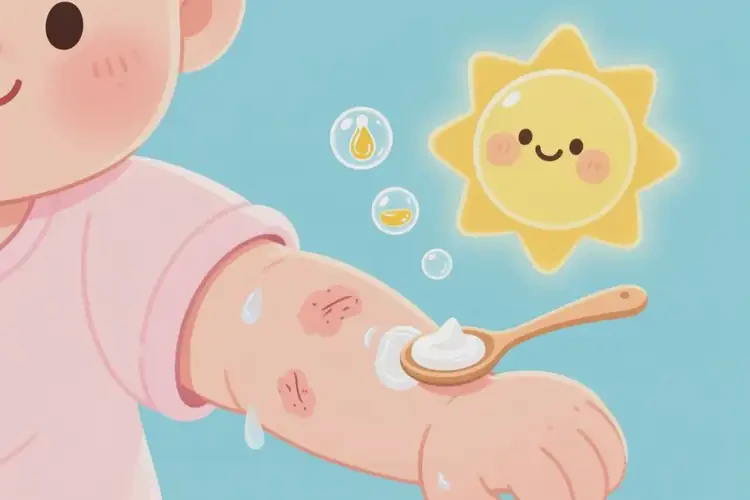 寶寶手臂經(jīng)常起濕疹能靠自己自愈嗎(圖2)