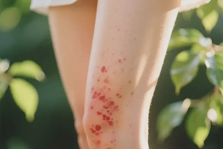 女生大腿出濕疹能靠自己自愈嗎(圖4)