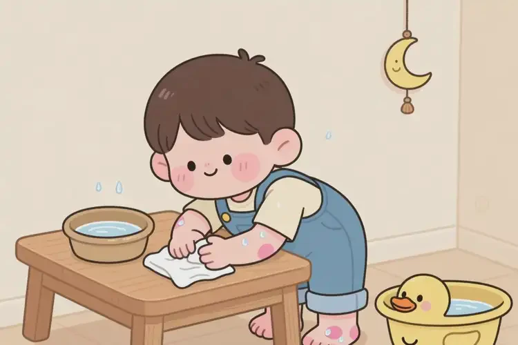 孩子四肢容易長(zhǎng)濕疹不管它會(huì)自己痊愈嗎(圖2)