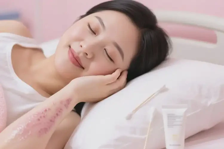 產(chǎn)婦手臂出現(xiàn)濕疹能徹底自愈嗎(圖1)