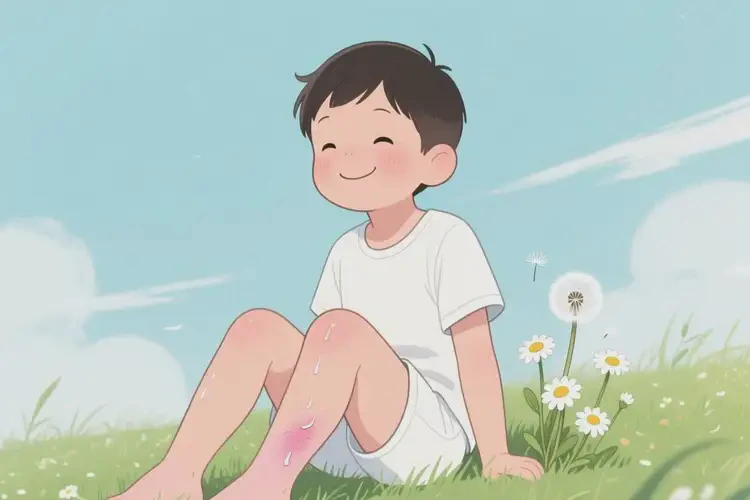 少兒小腿上出現(xiàn)濕疹不管它會自己痊愈嗎(圖4)