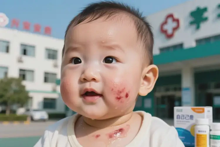 嬰幼兒脖子長濕疹能靠自己自愈嗎(圖4)