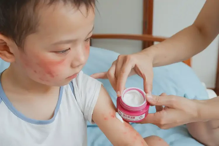 小兒面部起濕疹能徹底自愈嗎(圖2)