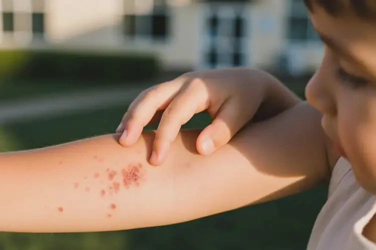 少兒手臂上容易起濕疹可不可以徹底自愈(圖2)