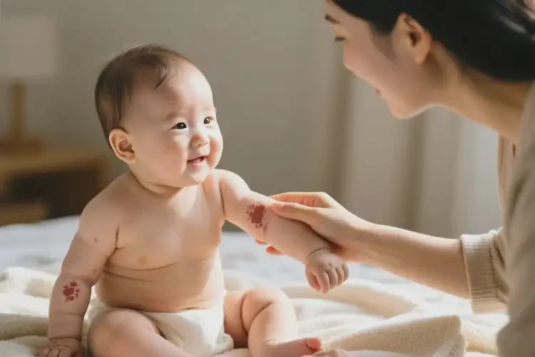 小兒身上經(jīng)常長濕疹不管它會自己痊愈嗎(圖2)