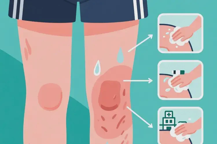 大學生大腿上長濕疹能夠徹底治愈嗎(圖2)