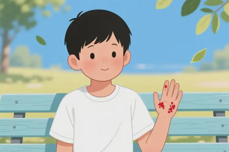 小學(xué)生身上長濕疹不管它會自己痊愈嗎(圖4)