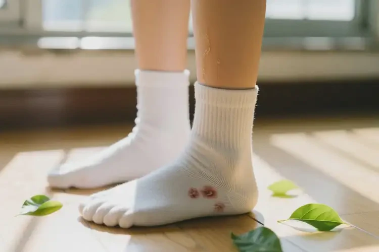 中學(xué)生腳上起濕疹能徹底自愈嗎(圖1)