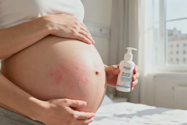 孕婦肚子上偶爾起濕疹能徹底自愈嗎(圖1)