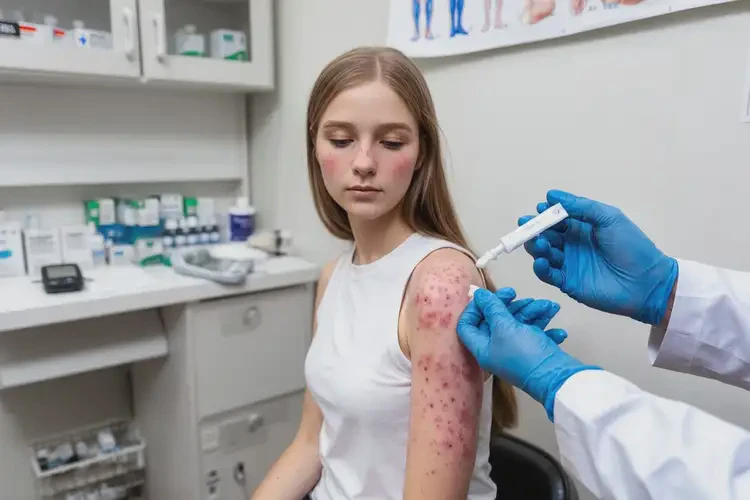 女生全身容易長(zhǎng)濕疹不管它會(huì)自己自愈嗎(圖3)