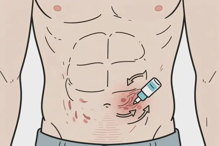 男性肚子容易起濕疹能夠徹底治愈嗎(圖4)