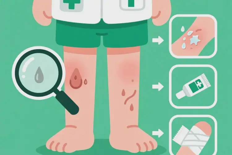 兒童小腿出濕疹能夠徹底治愈嗎(圖3)