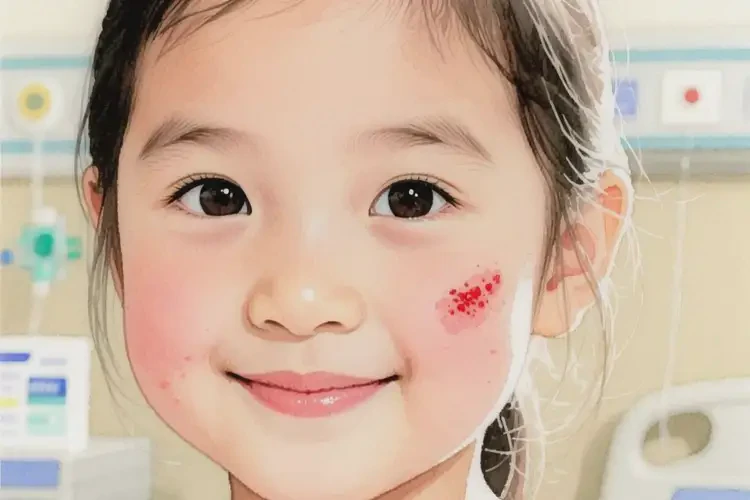 小學(xué)生面部偶爾長濕疹能徹底自愈嗎(圖4)