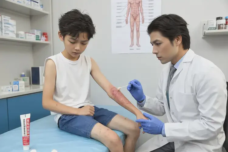 青少年屁股長濕疹能不能徹底自愈(圖3)