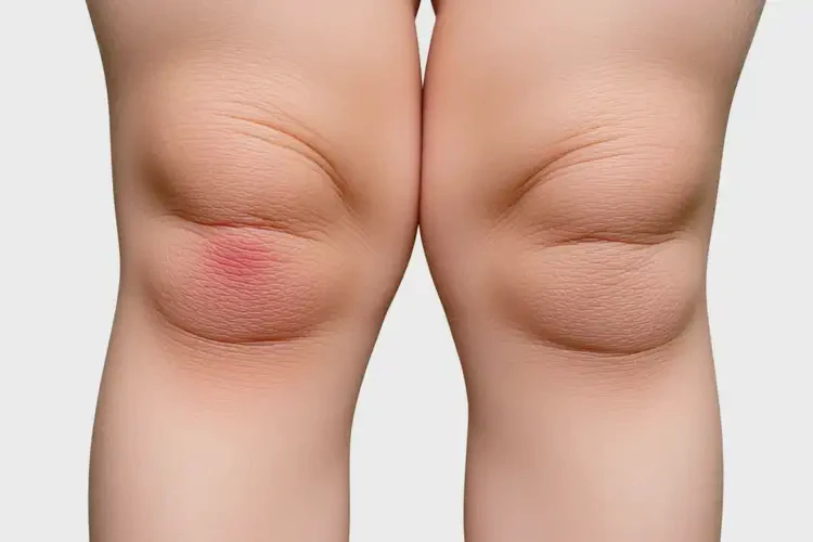 小兒小腿長濕疹可不可以徹底自愈(圖1)